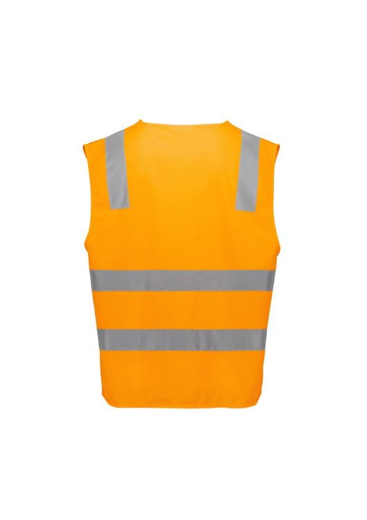 Picture of Unisex Hi Vis VIC Rail Zip Vest