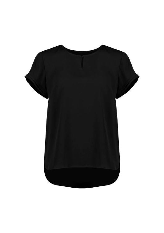 Picture of Womens Evelyn Short Sleeve Blouse
