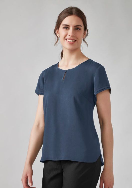 Picture of Womens Evelyn Short Sleeve Blouse