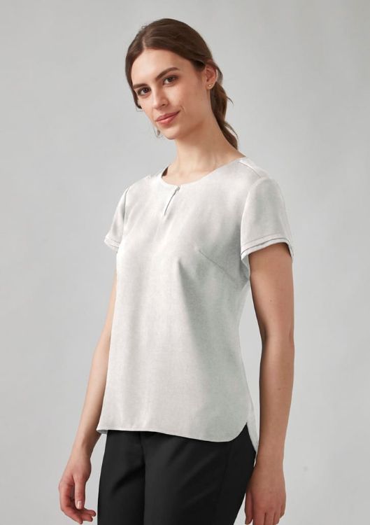 Picture of Womens Evelyn Short Sleeve Blouse