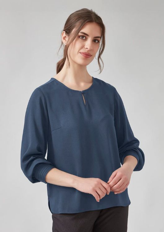 Picture of Womens Evelyn Long Sleeve Blouse