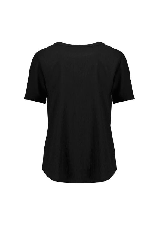 Picture of Womens Ruche Short Sleeve Blouse