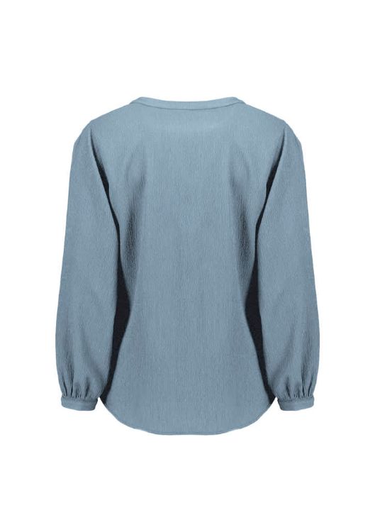 Picture of Womens Ruche Long Sleeve Blouse