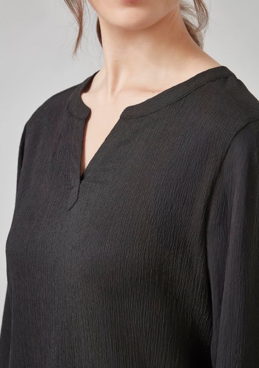 Picture of Womens Ruche Long Sleeve Blouse