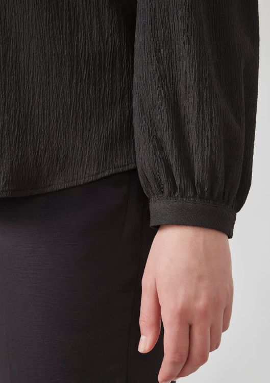 Picture of Womens Ruche Long Sleeve Blouse