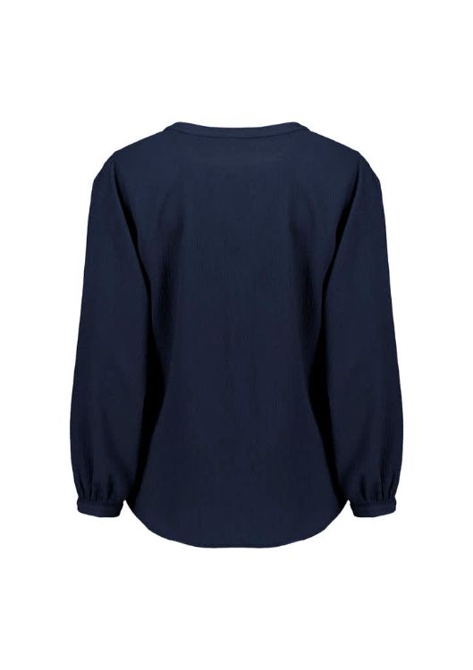 Picture of Womens Ruche Long Sleeve Blouse