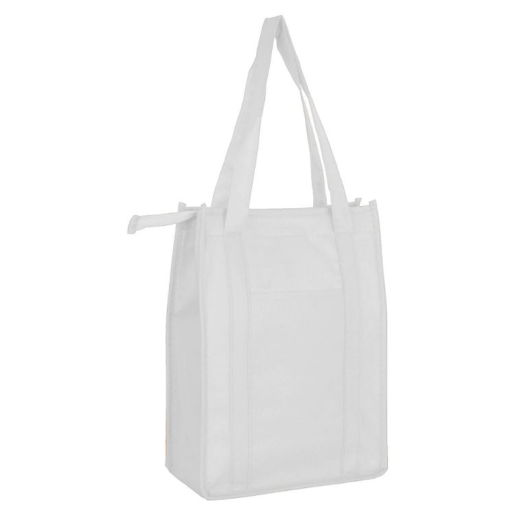 Picture of Non Woven Cooler Bag with Top Zip Closure