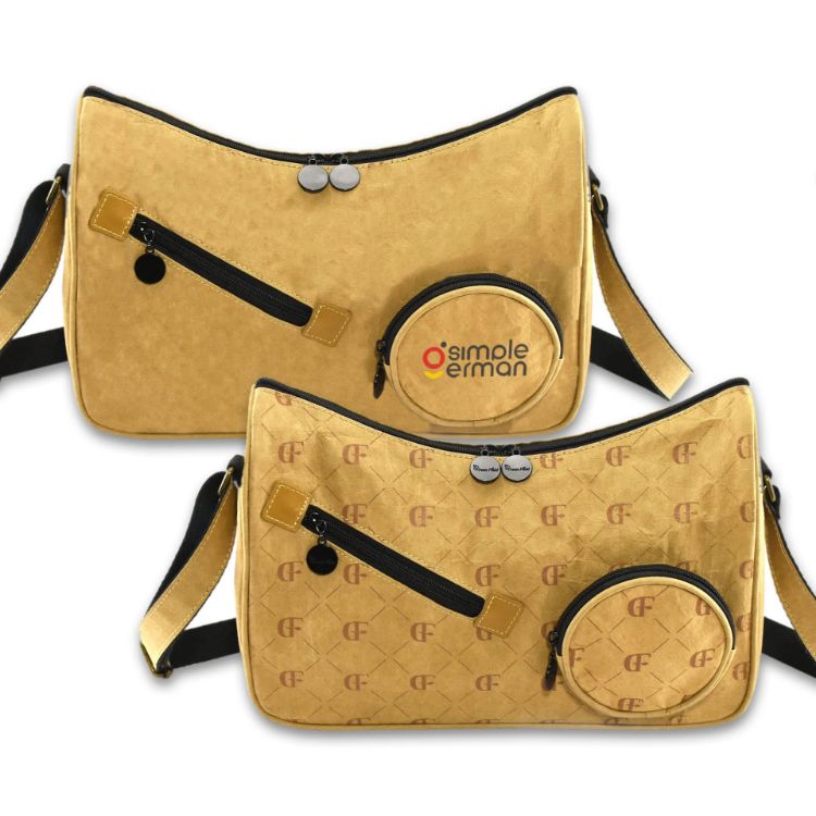 Picture of Karra Kraft Paper Sling Bag