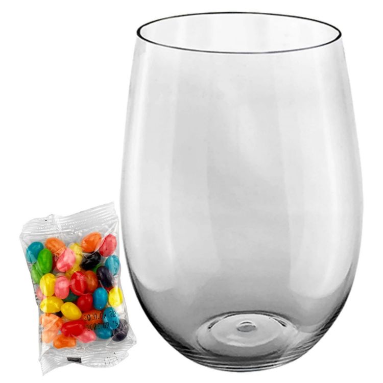 Picture of Jelly Bean In Crystal PET Cup