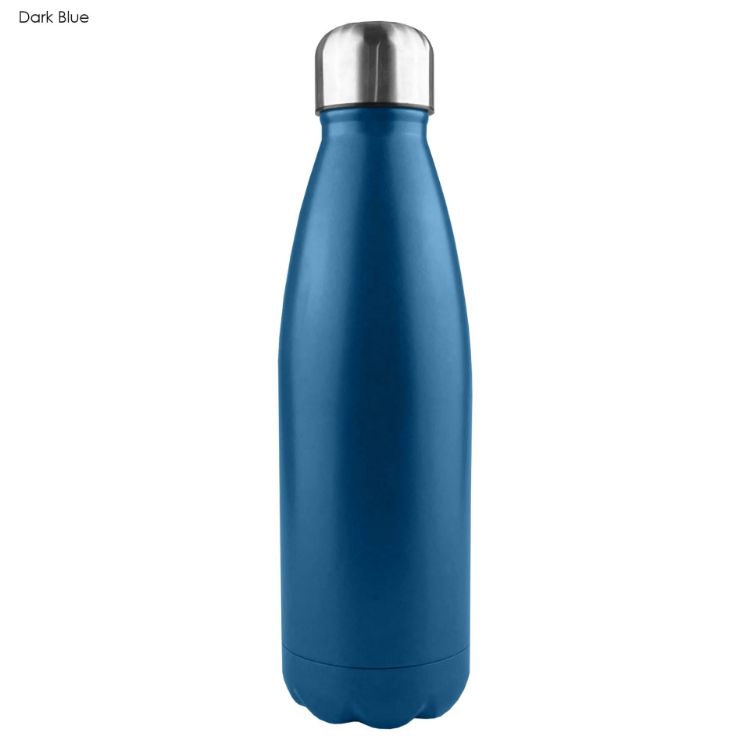 Picture of Komo Shiny Stainless Steel Drink Bottle Single Wall