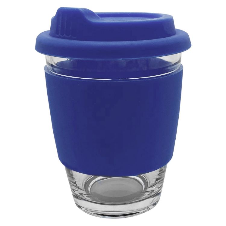Picture of Carlo Glass Coffee Cup – Silicone