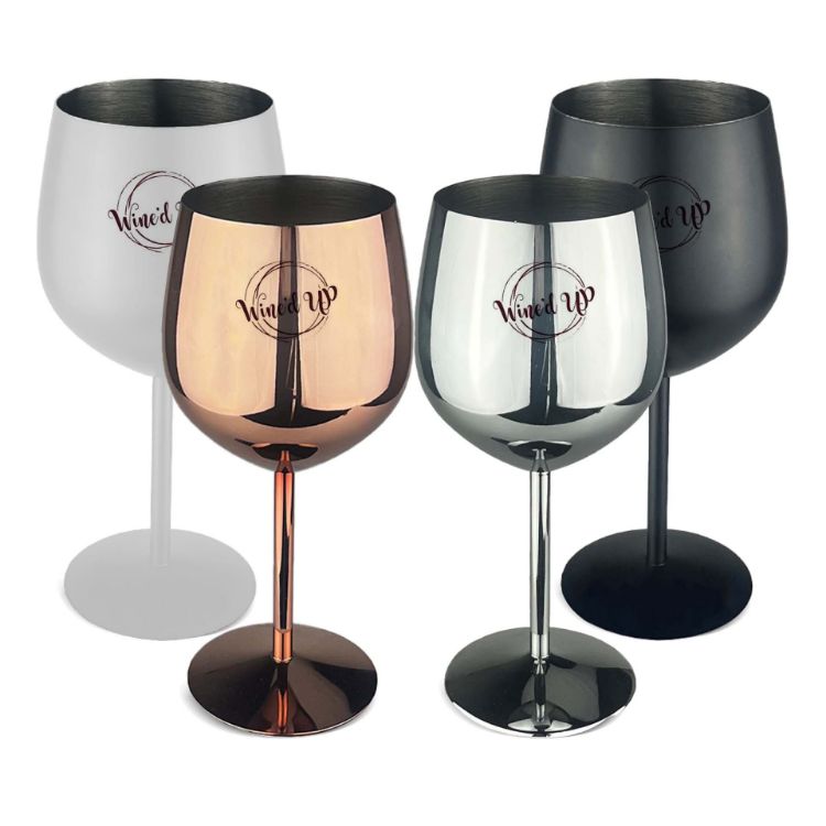 Picture of Bella Stainless Steel Wine Glass