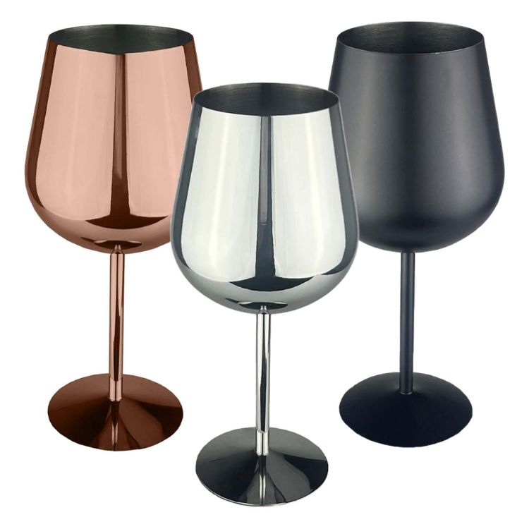 Picture of Bula Vinaka Stainless Steel Wine Glass