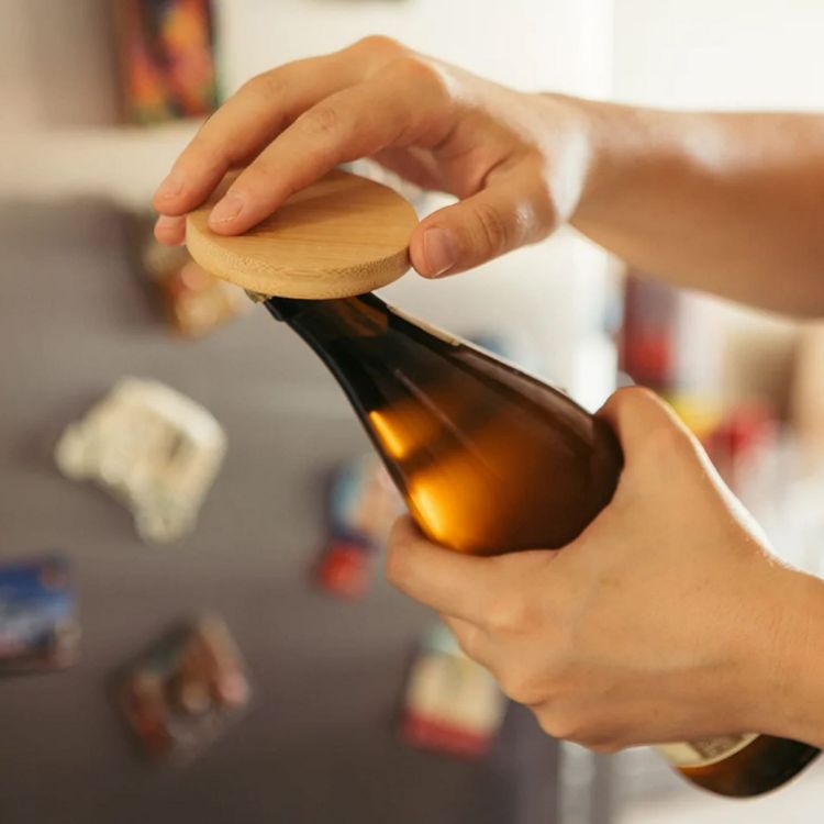 Picture of Bamboo Bottle Opener