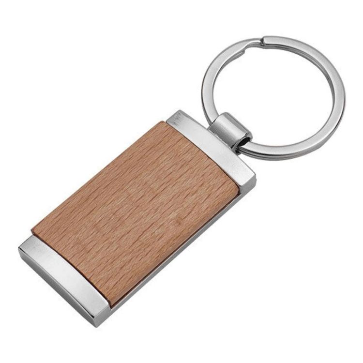 Picture of Wood Panel Key Ring