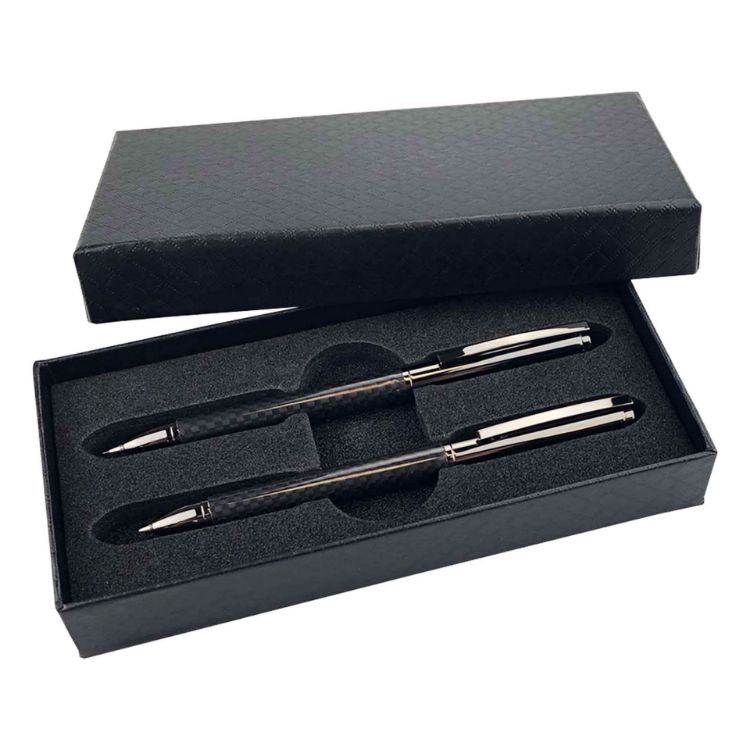 Picture of FUSION Carbon Pen and Pencil Gift Set