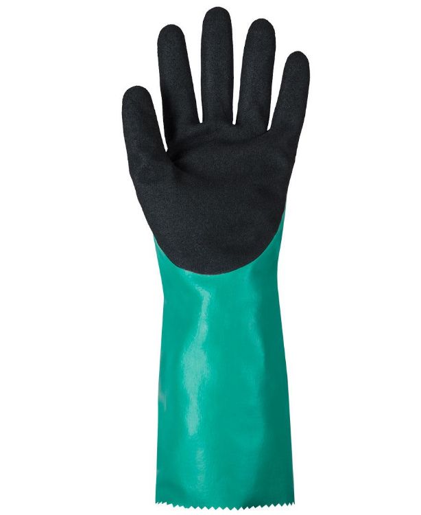 Picture of JB's Type A Nitrile Chemical Glove Green/Black