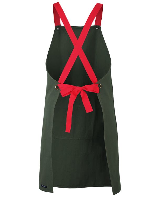 Picture of JB's Cross Back Canvas Apron (Without Strap)