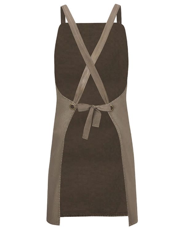 Picture of JB's Cross Back Canvas Apron (Without Strap)