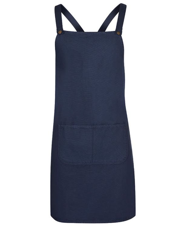 Picture of JB's Cross Back Canvas Apron (Without Strap)