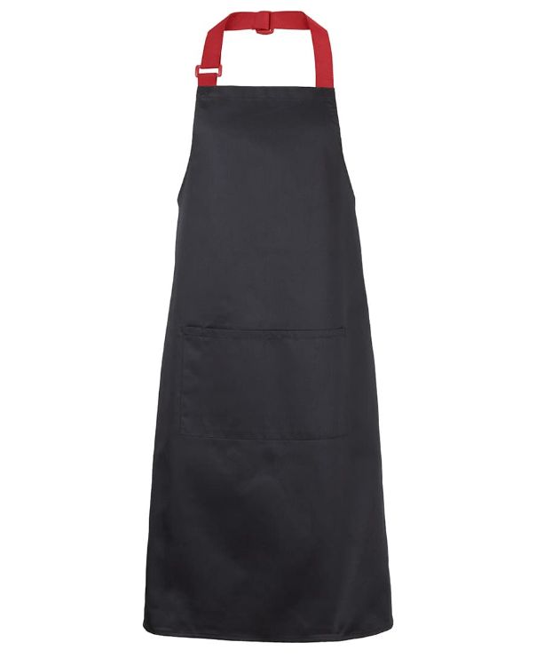 Picture of JB's 65x71 Apron With Colour Straps Black/