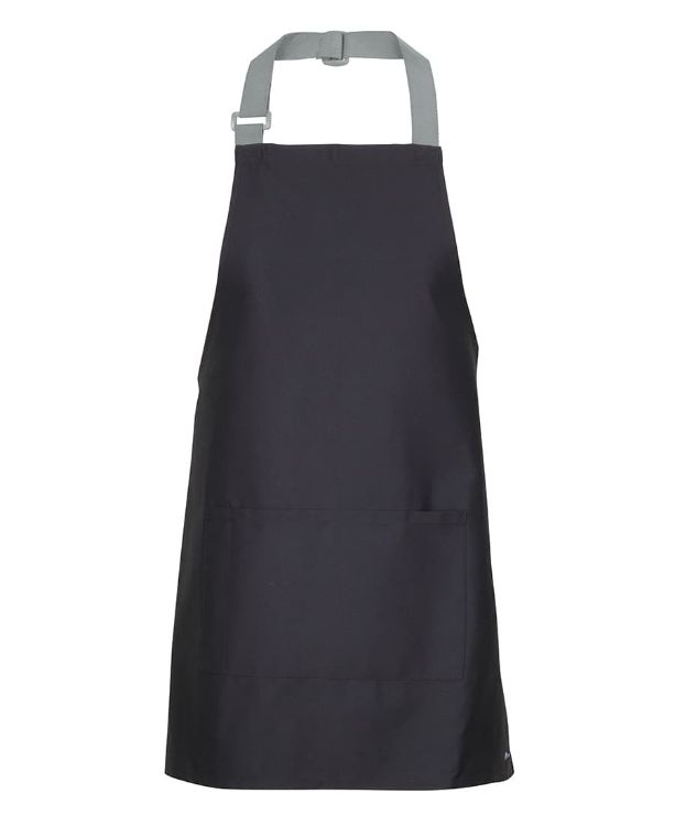 Picture of JB's 65x71 Apron With Colour Straps Black/