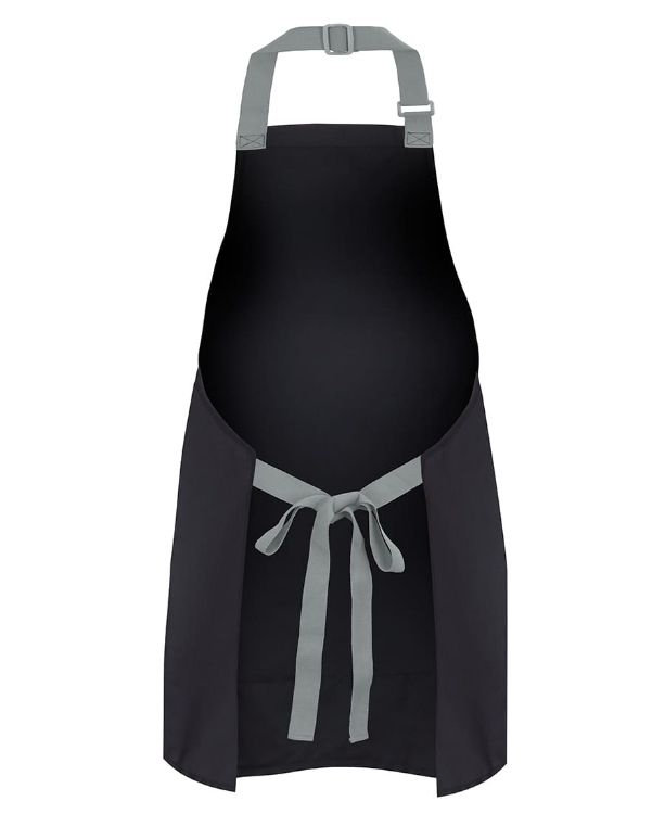 Picture of JB's 65x71 Apron With Colour Straps Black/