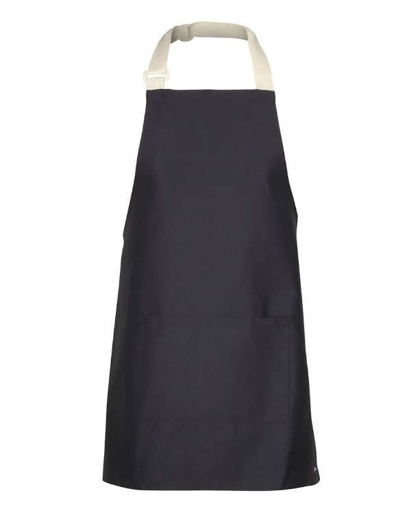 Picture of JB's 65x71 Apron With Colour Straps Black/