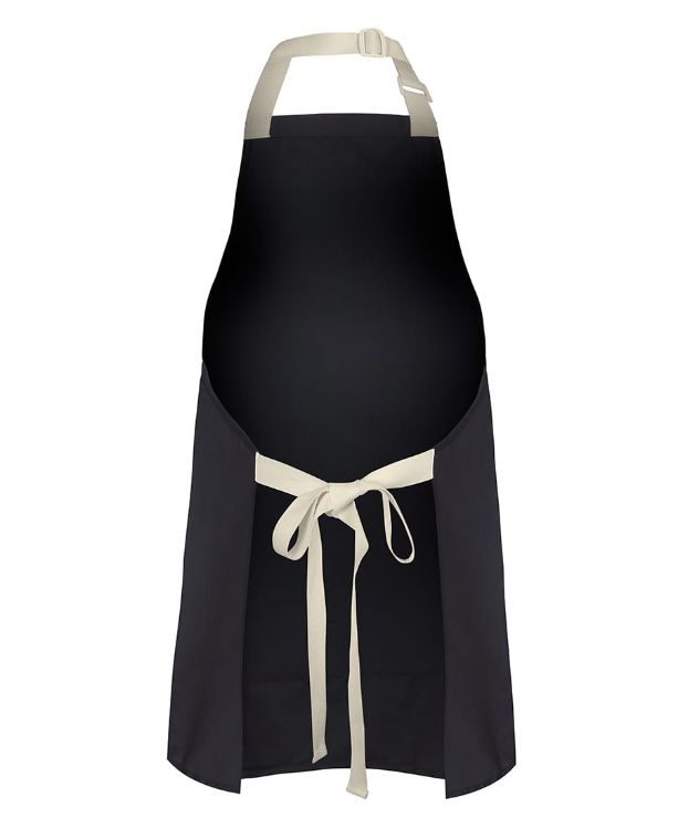 Picture of JB's 65x71 Apron With Colour Straps Black/