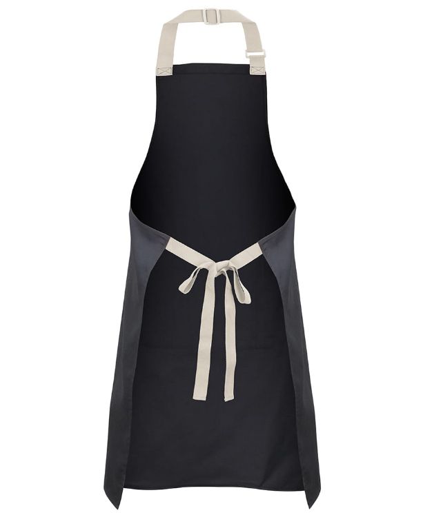 Picture of JB's 65x71 Apron With Colour Straps Black/