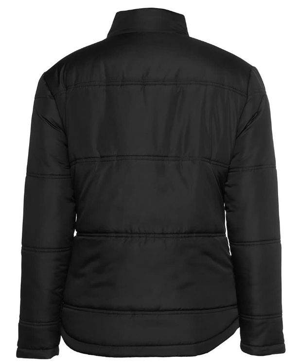 Picture of JB's Ladies Adv Puffer Jacket Black/Grey