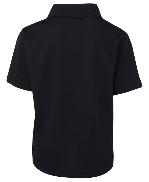 Picture of Podium Kids S/S Poly Polo White