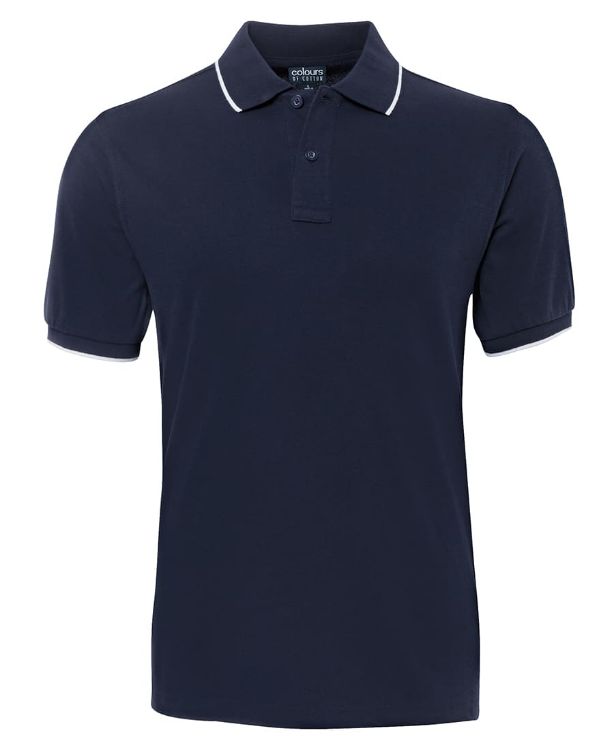 Picture of C of C C/Face Polo Navy/White