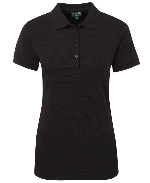 Picture of C of C Ladies Ottoman Polo Black