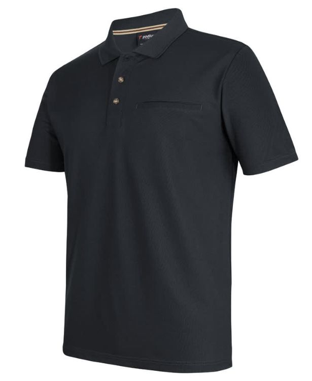 Picture of Podium S/S Recycled Polyester Pocket Polo