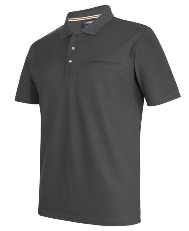 Picture of Podium S/S Recycled Polyester Pocket Polo
