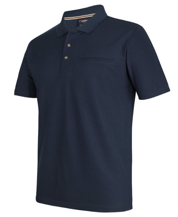 Picture of Podium S/S Recycled Polyester Pocket Polo