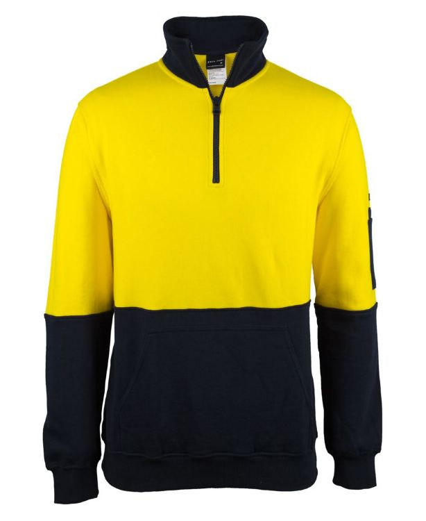 Picture of JB's Hv 310 Cotton 1/2 Zip Fleece
