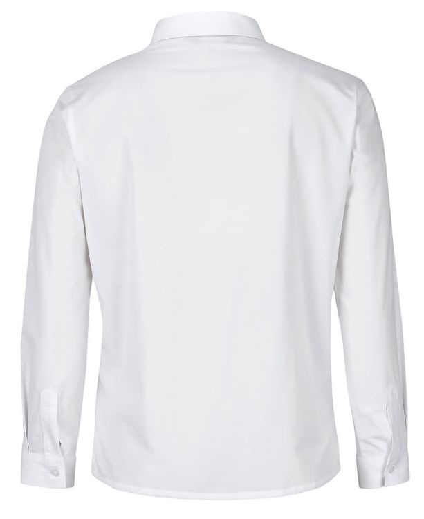 Picture of JB's Ladies L/S Double Layered Shirt White