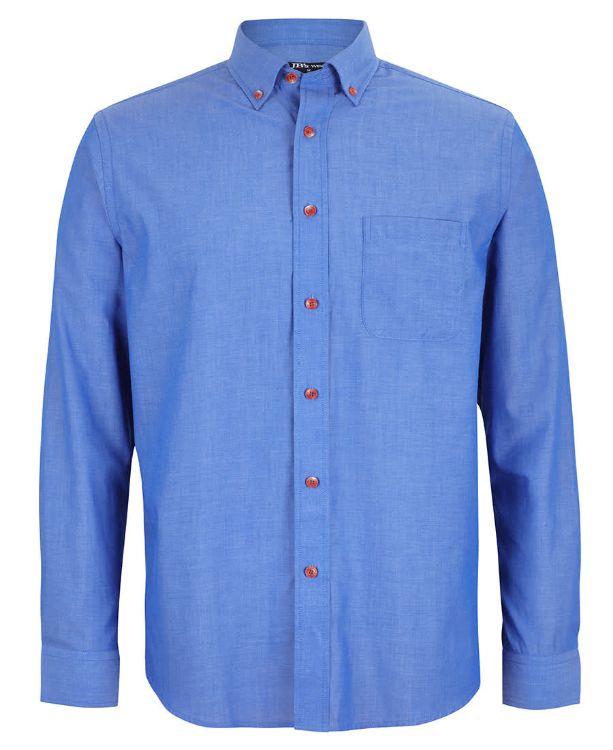Picture of JB's L/S Indigo Chambray Shirt