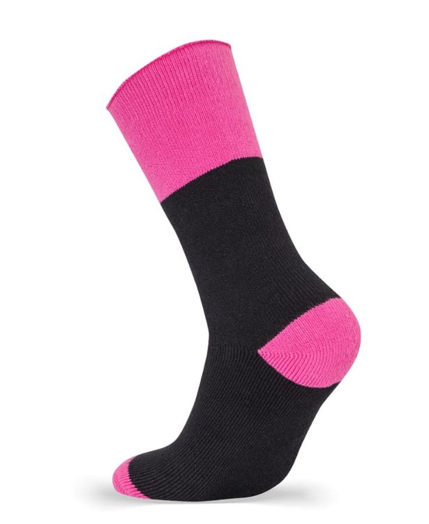 Picture of JB's Ladies Work Sock 3 Pack Black/