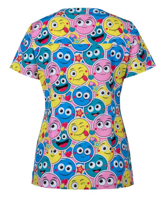 Picture of JB's Ladies Scrub Top Printed