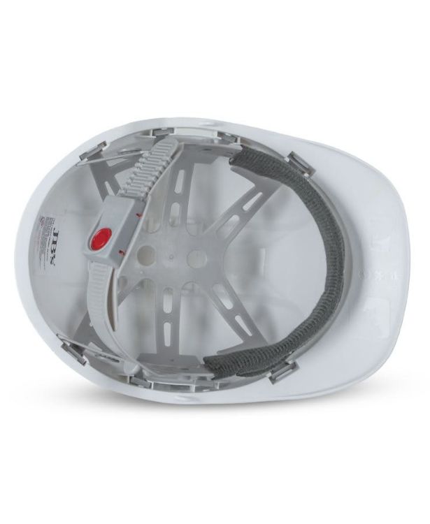 Picture of JB's Pushlock Safety Helmet (10 Pk) White