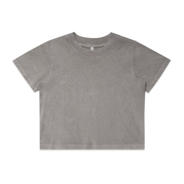 Picture of Wo's Stone Wash Heavy Crop Tee