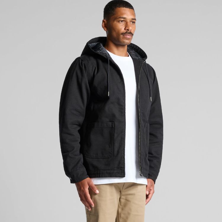 Picture of Canvas Heavy Hooded Jacket
