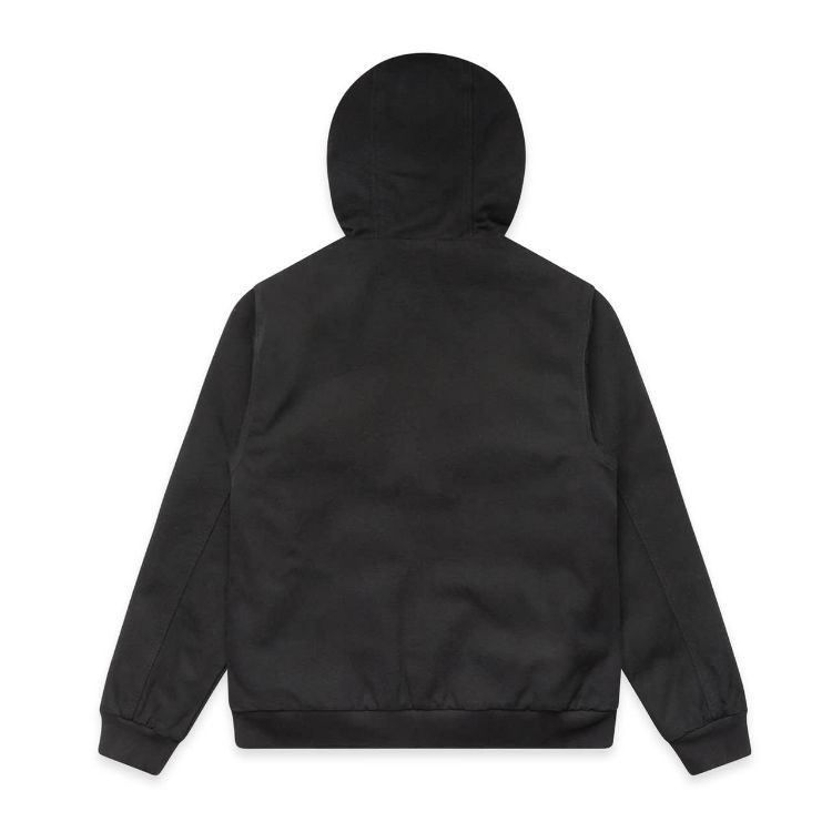 Picture of Canvas Bomber Hood Jacket