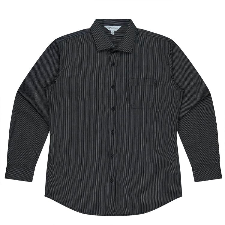 Picture of HENLEY MENS SHIRT LONG SLEEVE RUNOUT