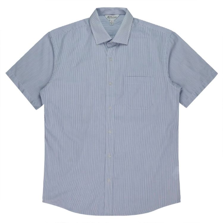 Picture of HENLEY MENS SHIRT SHORT SLEEVE RUNOUT