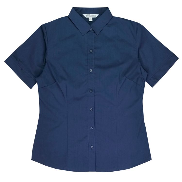 Picture of MOSMAN LADY SHIRT SHORT SLEEVE RUNOUT