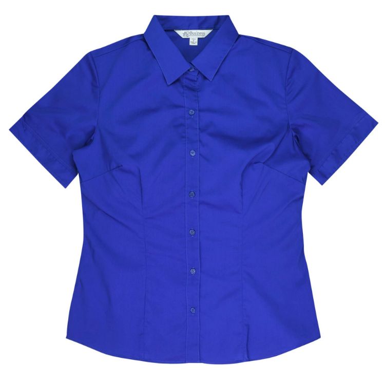 Picture of MOSMAN LADY SHIRT SHORT SLEEVE RUNOUT
